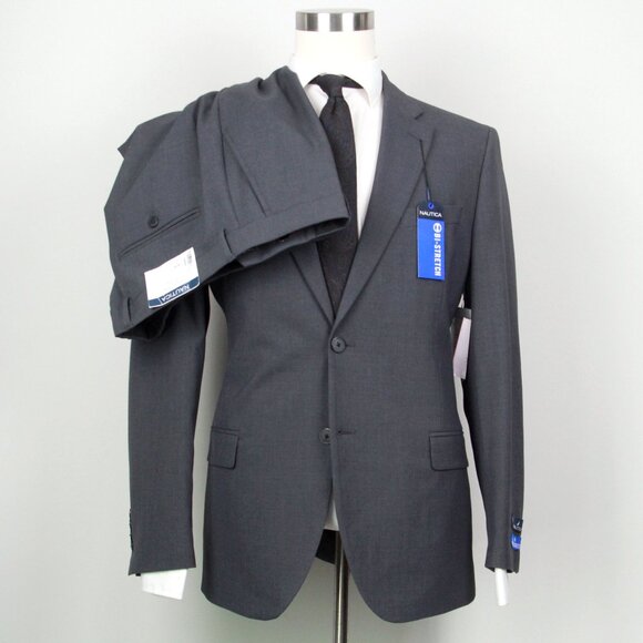 42R Nautica Men's 2-Pc Suit Jacket Blazer Mismatched Pants 38Wx32L‎ E04561 - Picture 1 of 10